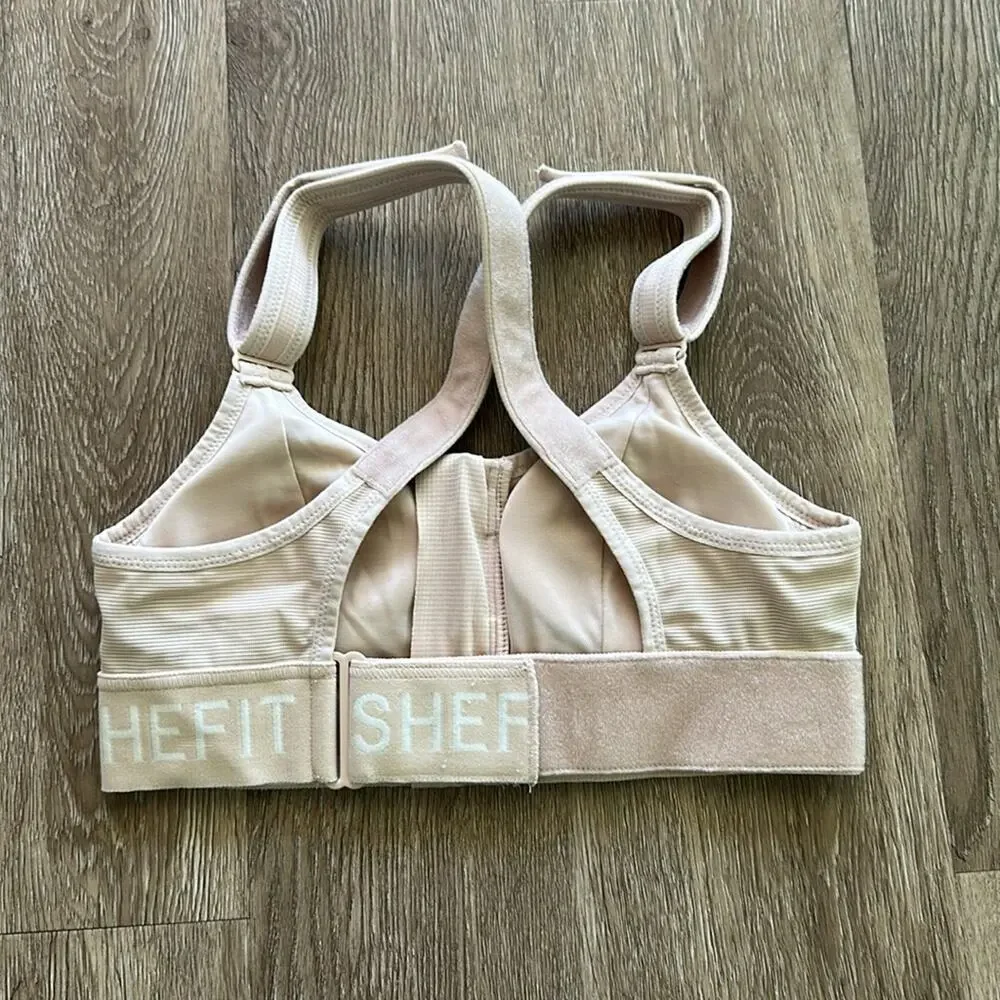 SheFit Ultimate‎ Sports Bra Sandstorm Size XS High Impact Adjustable